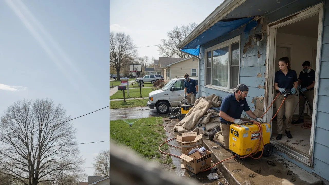 Basement Flood Cleanup in Randolph Center, VT near me